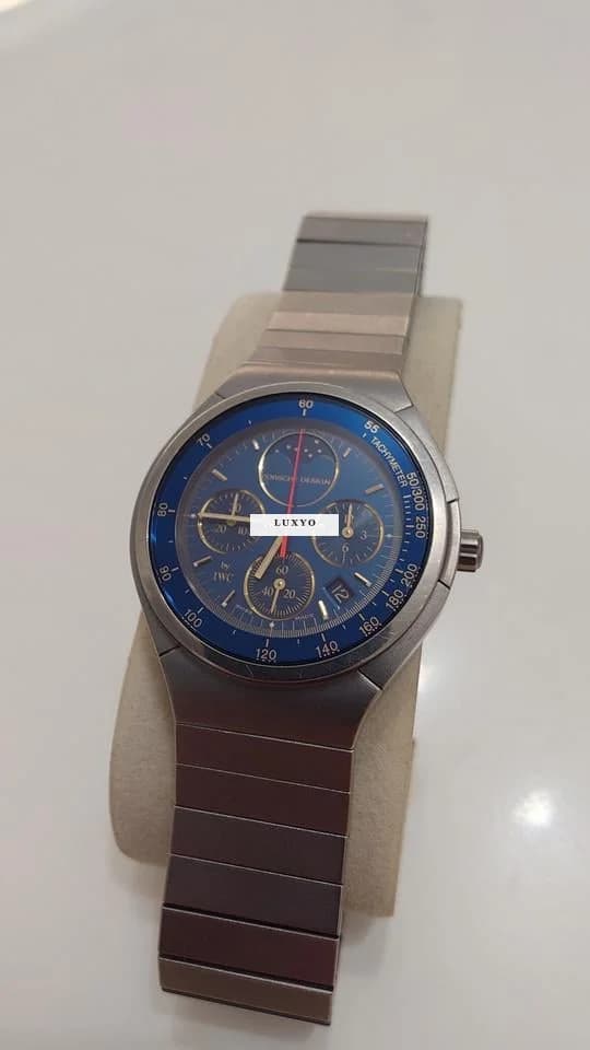 IWC Porsche Design By IWC Titanium Blue Dial 3742 / 3748 - Thumbnail 4