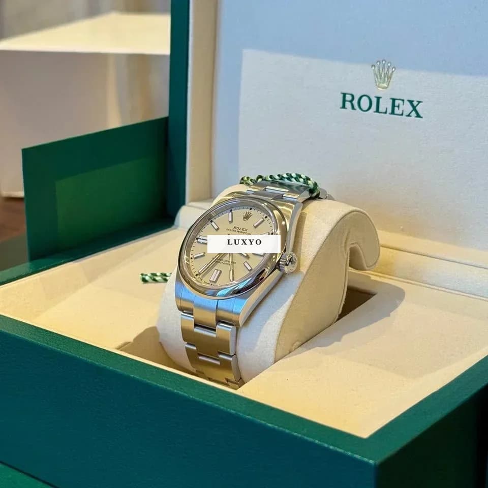 Rolex Oyster Perpetual  Stainless Dial (2025) Rolex oyster BEIGE 41 mm / Ref: 134300 / New and stickers . - Image 1