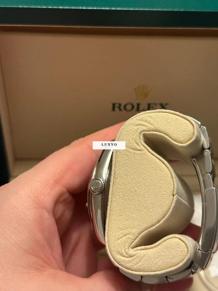 Rolex Oyster Perpetual  Stainless Dial (2025) Oyster Perpetual 41 Candy Pink 134300 - Thumbnail 4