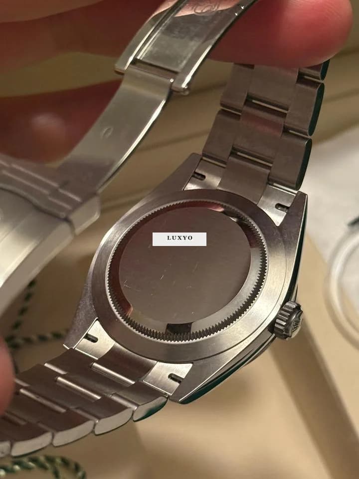 Rolex Oyster Perpetual  Stainless Dial (2025) Oyster Perpetual 41 Candy Pink 134300 - Thumbnail 6