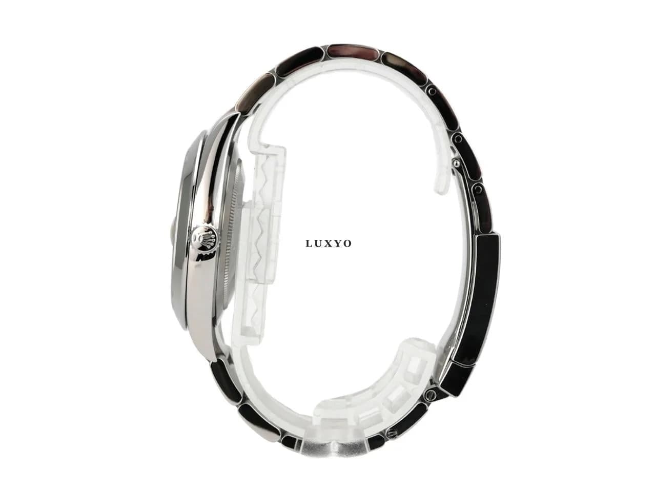 Rolex Datejust 41 Edelstahl 126300 Schwarz Oyster-Band - Thumbnail 4