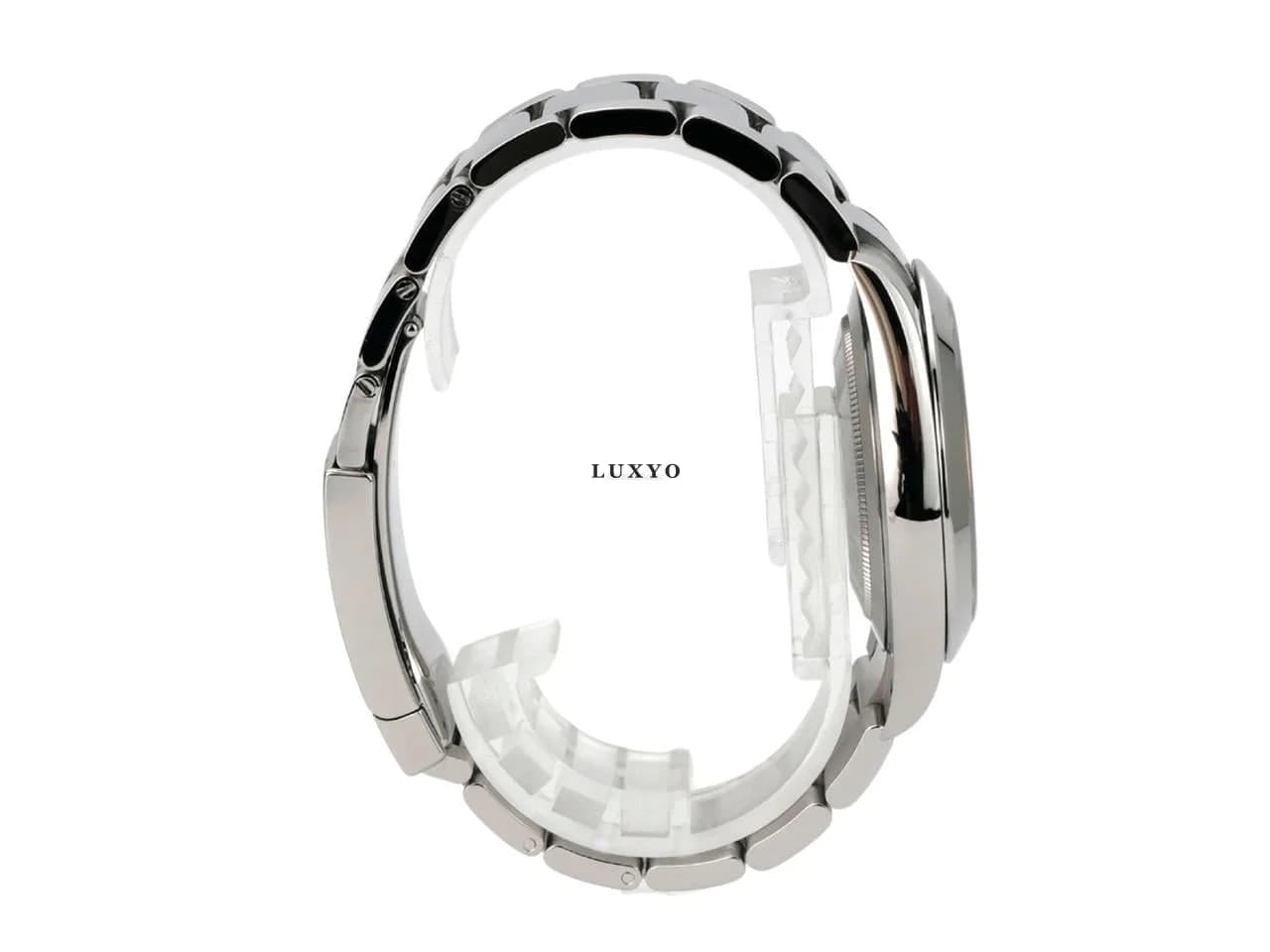 Rolex Datejust 41 Edelstahl 126300 Schwarz Oyster-Band - Thumbnail 5