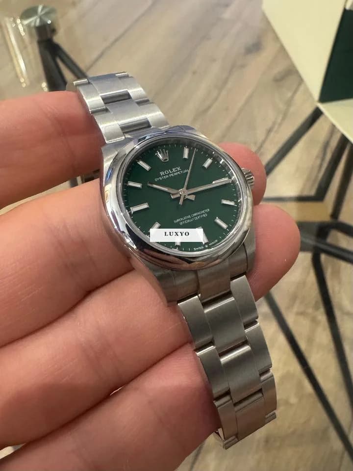 Rolex Oyster Perpetual 31 2024 - Full Set - Excellent état - Portée 1 fois - Thumbnail 3