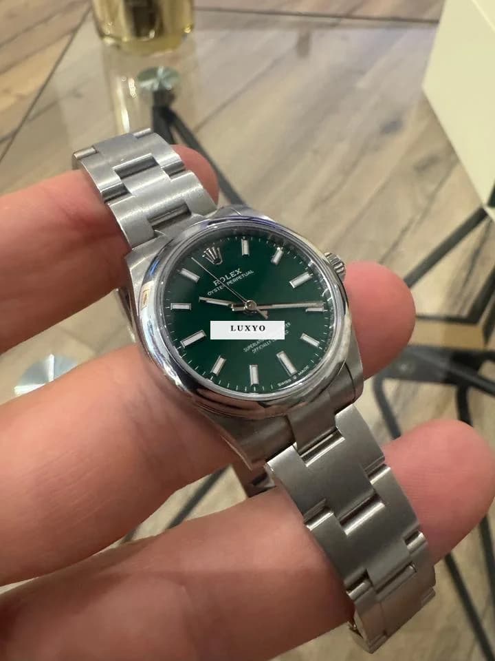 Rolex Oyster Perpetual 31 2024 - Full Set - Excellent état - Portée 1 fois - Thumbnail 9