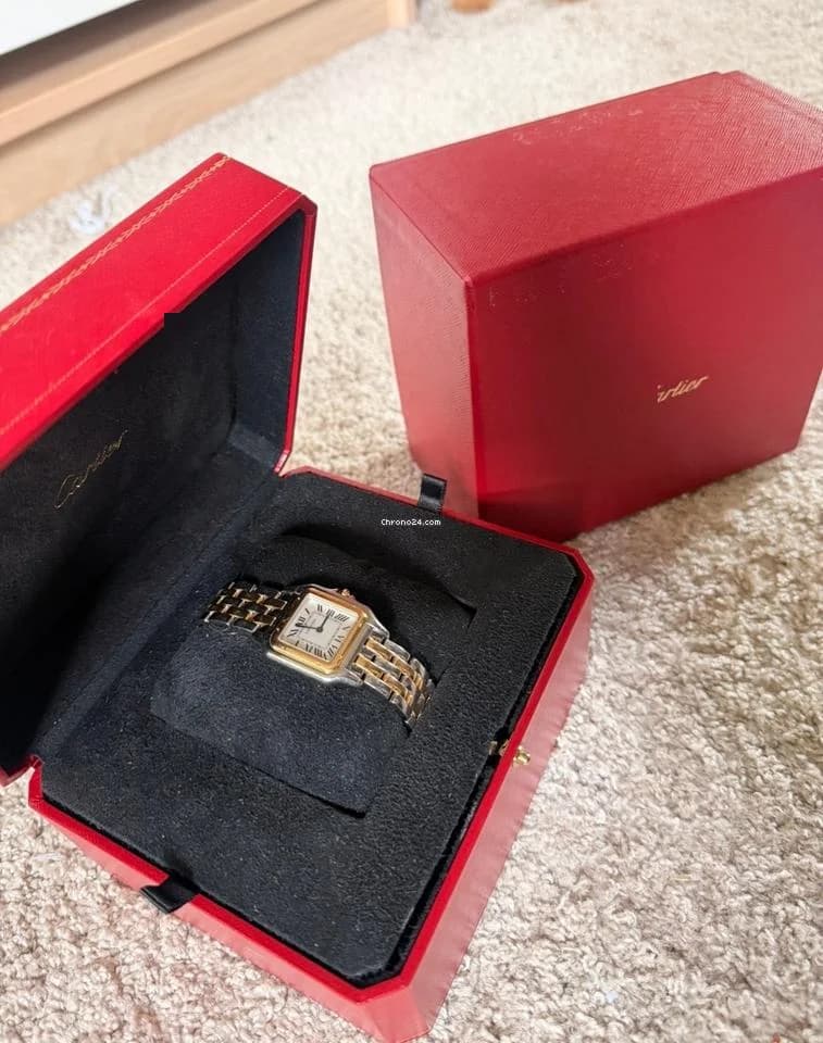 Cartier Panthere de Cartier W2PN0007 Watch Cartier Panthère Medium 27mm Steel/18K Gold Full Set 2021 Ex - Thumbnail 4