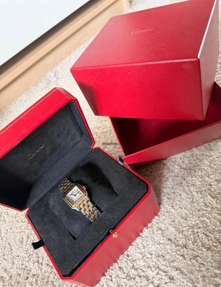 Cartier Panthere de Cartier W2PN0007 Watch Cartier Panthère Medium 27mm Steel/18K Gold Full Set 2021 Ex - Thumbnail 7