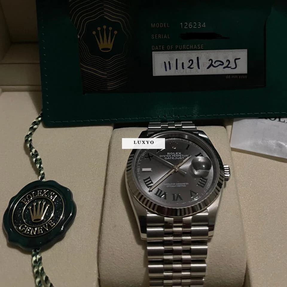 Rolex Datejust 36 Full set, Unworn, December 2025 - Thumbnail 2