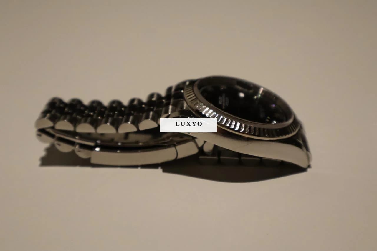 Rolex Datejust Oyster, 36 mm, Oystersteel and white gold, black dial - Thumbnail 11