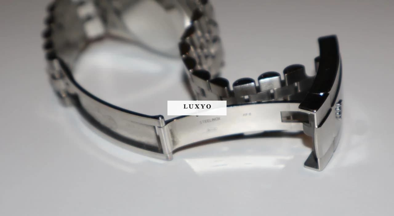 Rolex Datejust Oyster, 36 mm, Oystersteel and white gold, black dial - Thumbnail 7