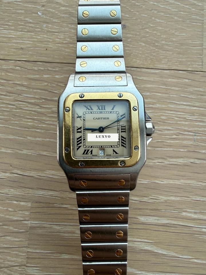 Cartier Santos Galbee Certificate & Papers - Image 1