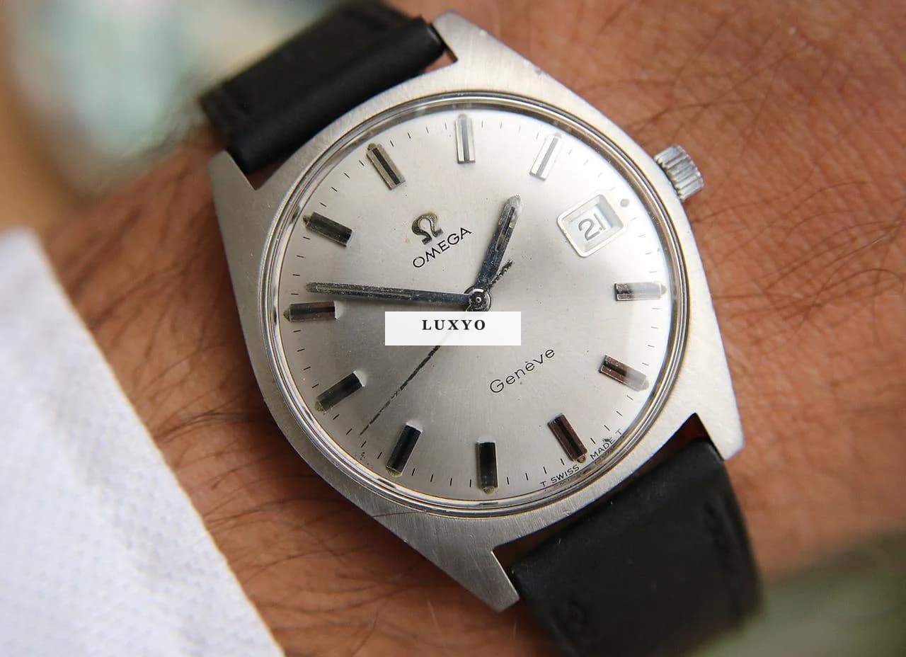 Omega Vintage 1970 OMEGA Geneve 35mm Mens Watch good condition Good condition - Image 1