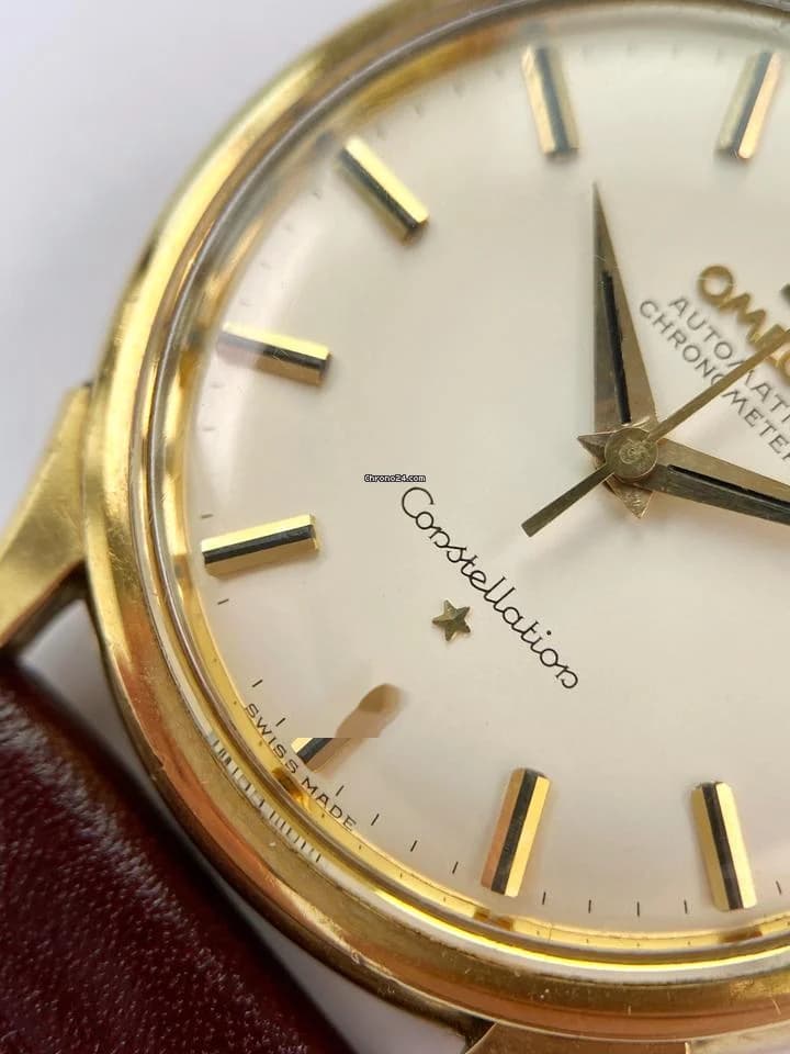 Omega Constellation Solid Gold Vollgold Vintage Automatic Automatik 14393 14393 - Thumbnail 8