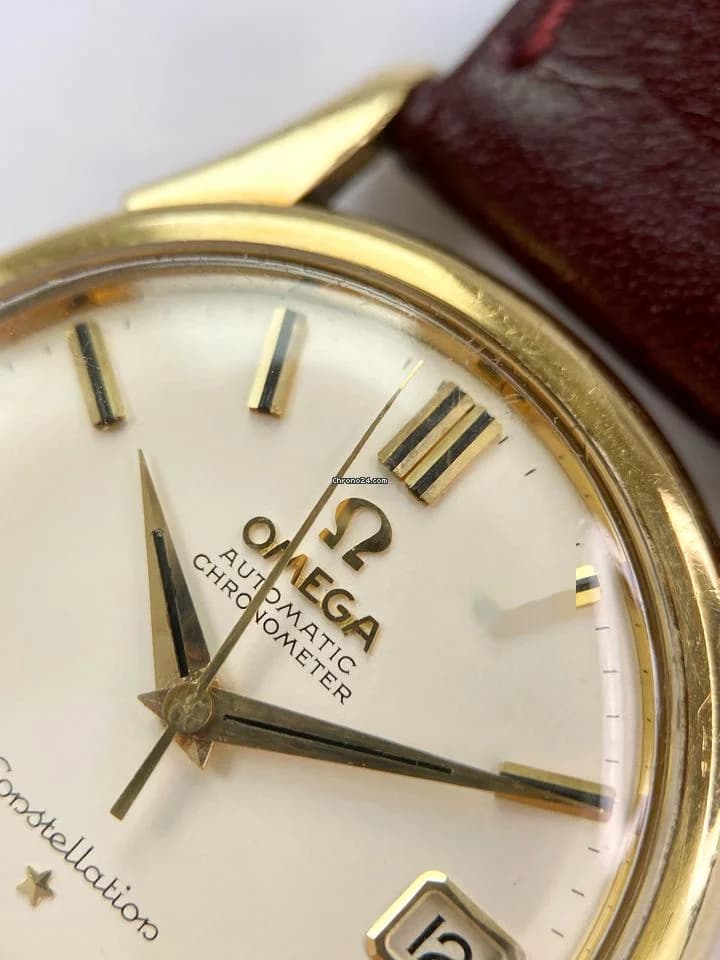 Omega Constellation Solid Gold Vollgold Vintage Automatic Automatik 14393 14393 - Thumbnail 9