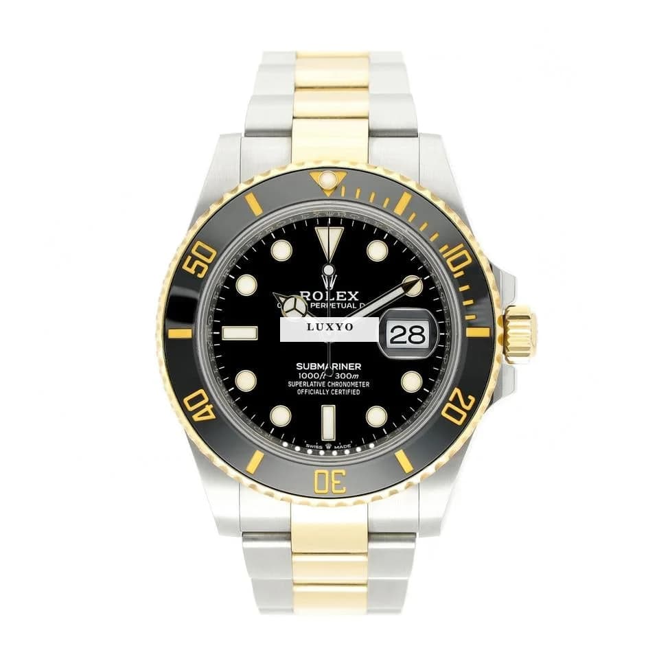 Rolex Submariner Date 41 Ref. 126613LN Black Dial Stahl/Gold 2020 Full Set - Image 1