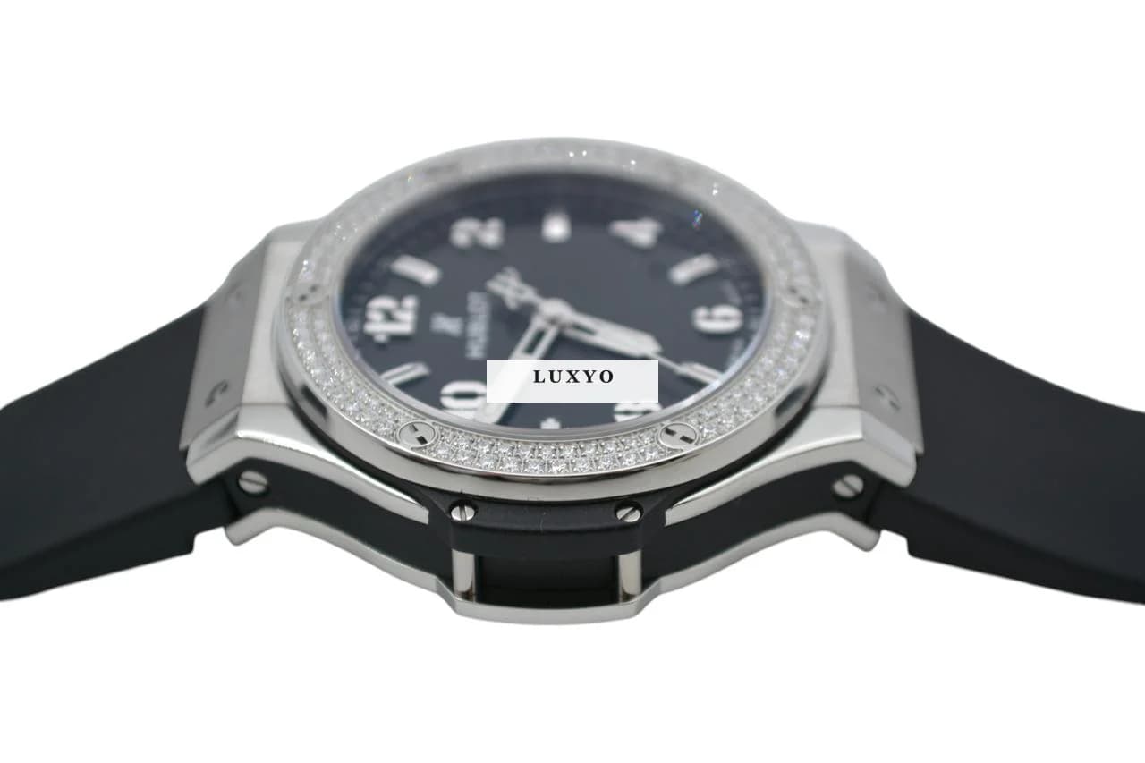 Hublot Big Bang Ref: 361.SX.1270.RX.1104 38 Quartz Stainless Steel Diamond Bezel Box+Papers 2021 - Thumbnail 11