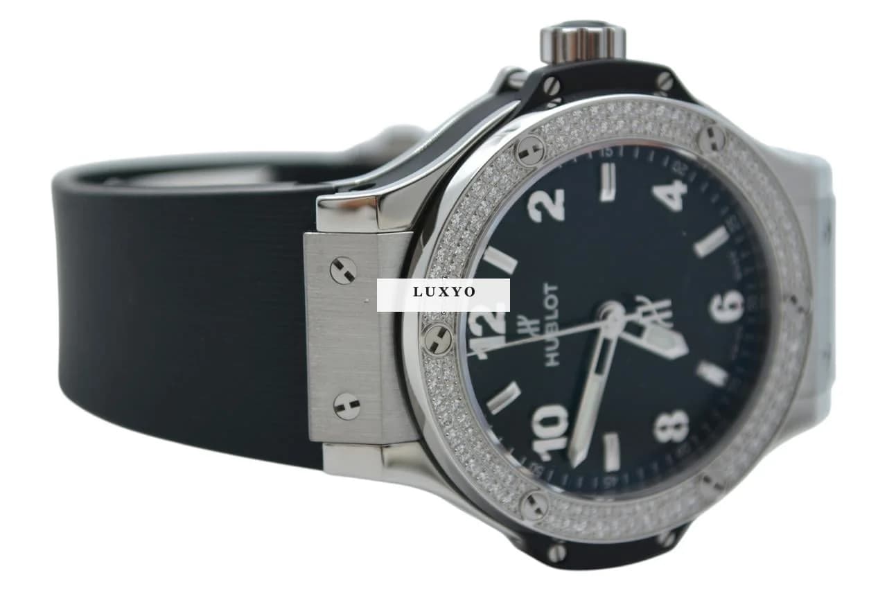 Hublot Big Bang Ref: 361.SX.1270.RX.1104 38 Quartz Stainless Steel Diamond Bezel Box+Papers 2021 - Thumbnail 7