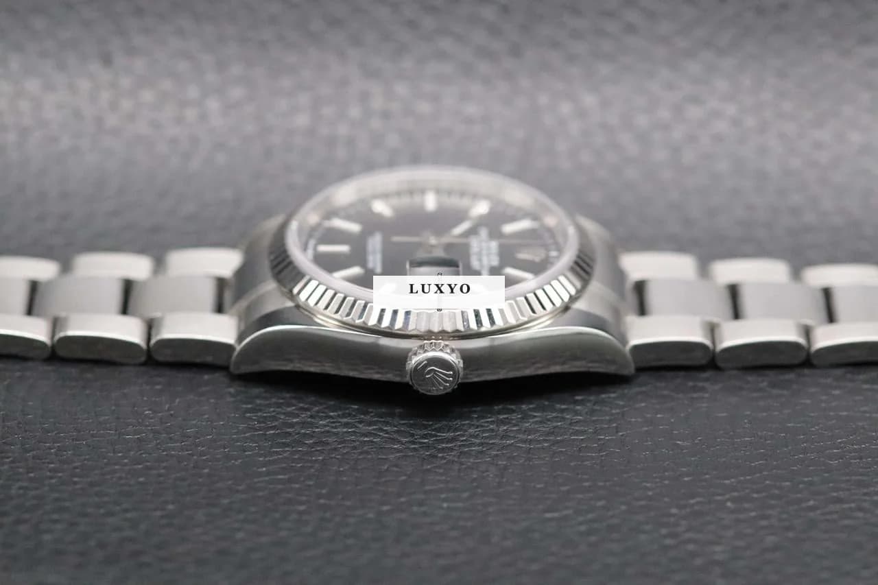 Rolex Datejust 126234 Black Dial Fullset 2020 Box+Papers - 2 years warranty - Thumbnail 7