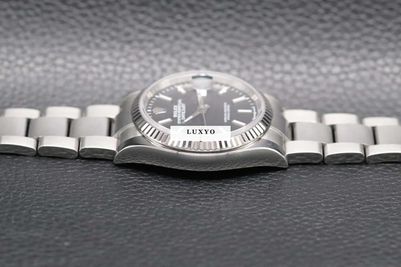 Rolex Datejust 126234 Black Dial Fullset 2020 Box+Papers - 2 years warranty - Thumbnail 10