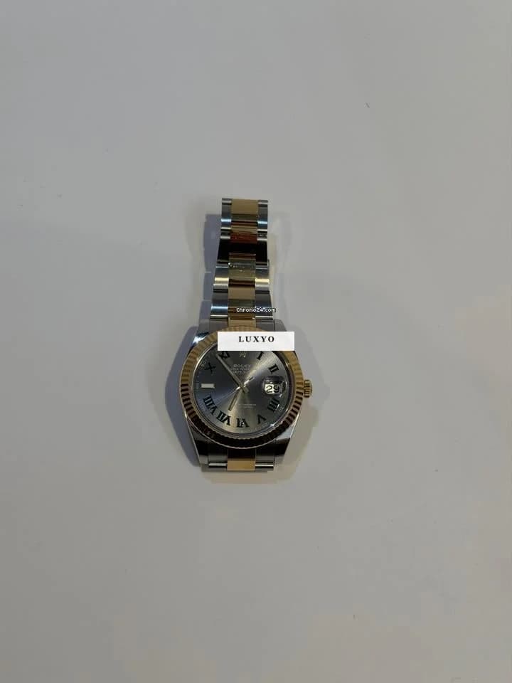 Rolex Datejust 41 Like new,Full Set, 2025, Wimbeldon, Original Invoice 126333 - Thumbnail 2