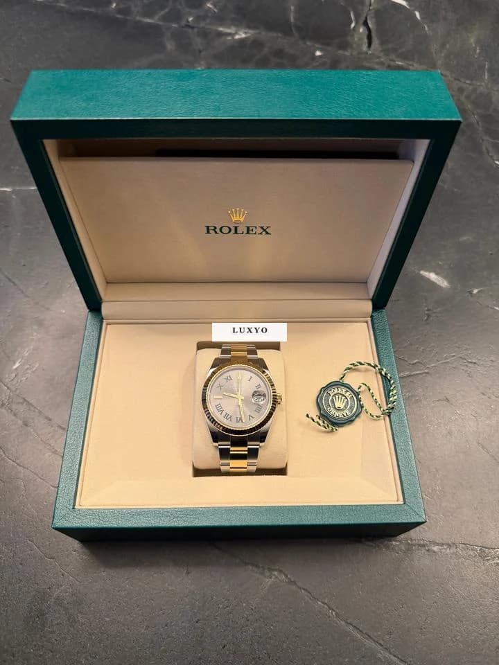 Rolex Datejust 41 Like new,Full Set, 2025, Wimbeldon, Original Invoice 126333 - Thumbnail 9