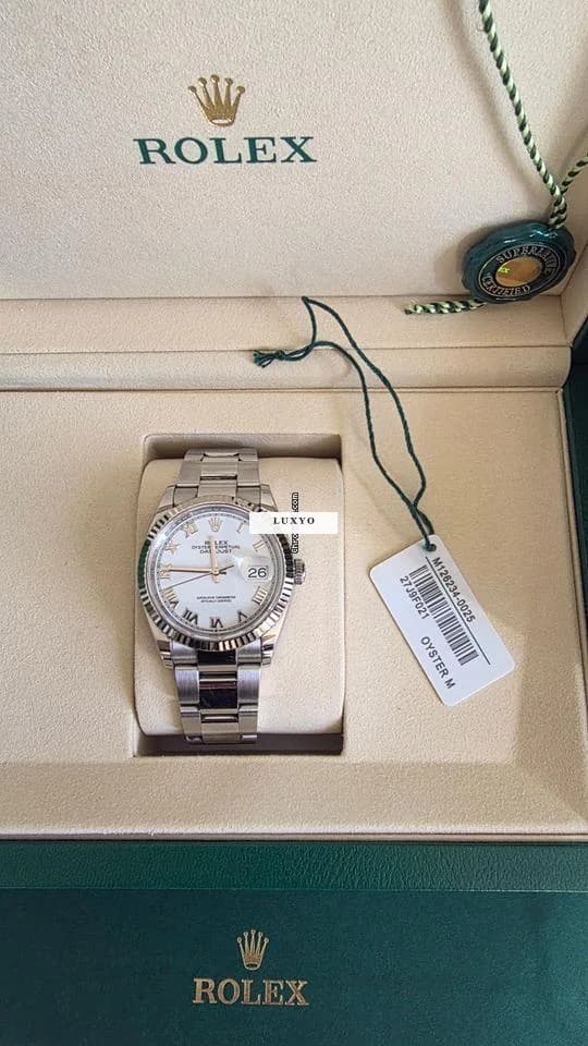 Rolex Datejust 36 puni komplet, original kutija i dokumentacija - Image 1