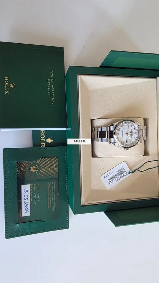 Rolex Datejust 36 puni komplet, original kutija i dokumentacija - Thumbnail 8