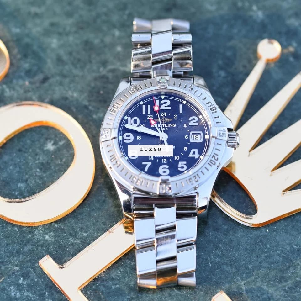 Breitling Colt Gmt Black dial - pristine crystal and dial - Thumbnail 2