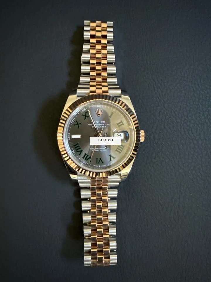 Rolex Datejust 41 Set Complet Rolex Wimbledon, etat neuf - Thumbnail 2