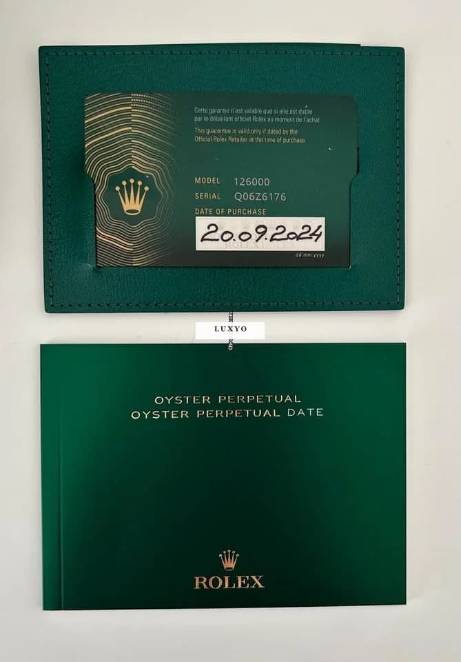 Rolex Oyster Perpetual 36 Ungetragen – Full Set – 09/2024 - Thumbnail 3