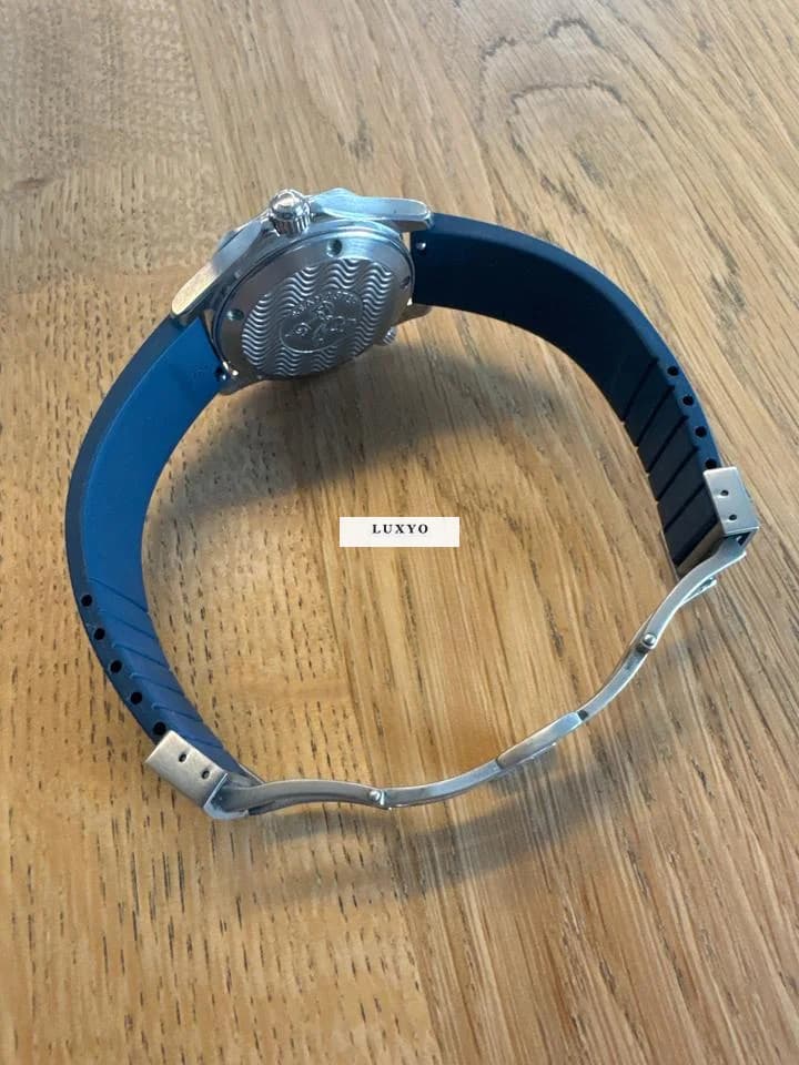 Omega Seamaster Comes with rubber strap (blue) - Thumbnail 3