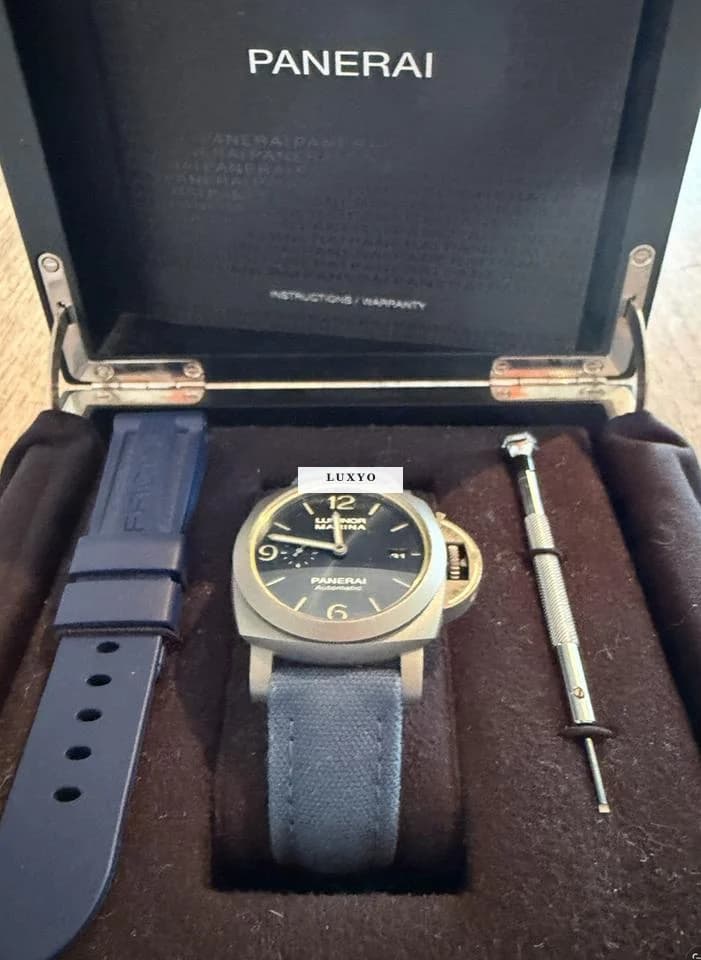 Panerai Luminor Marina 44mm Pam01117 Panerai Luminor marina 70 years limited edition 211 of 270 - Thumbnail 3