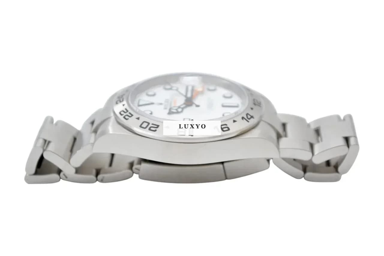 Rolex Explorer II Ref: 226570 42mm Automatic Steel Oyster White Dial Box+Papers 2024 - Thumbnail 14