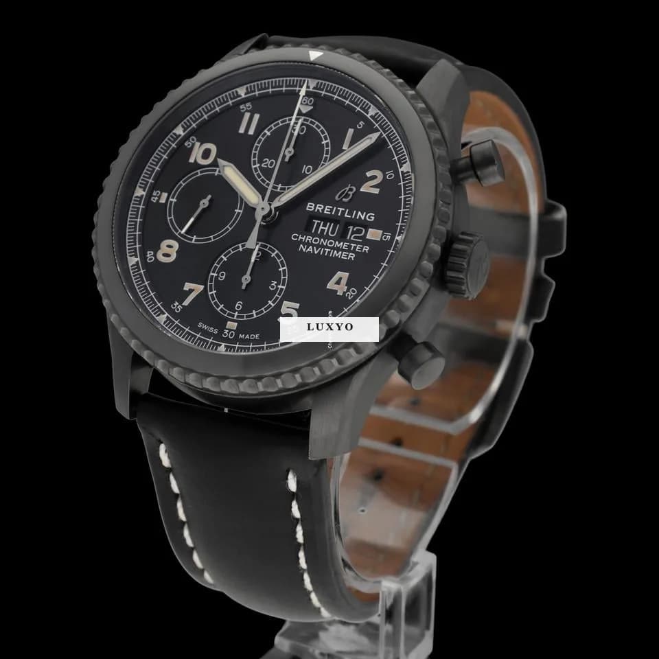 Breitling Navitimer 8 M13314 / BOX & PAPERS 2020 / Black Dial Chronograph / Automatic / 43mm - Thumbnail 3
