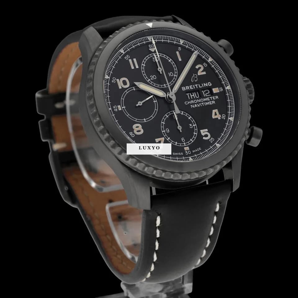 Breitling Navitimer 8 M13314 / BOX & PAPERS 2020 / Black Dial Chronograph / Automatic / 43mm - Thumbnail 4