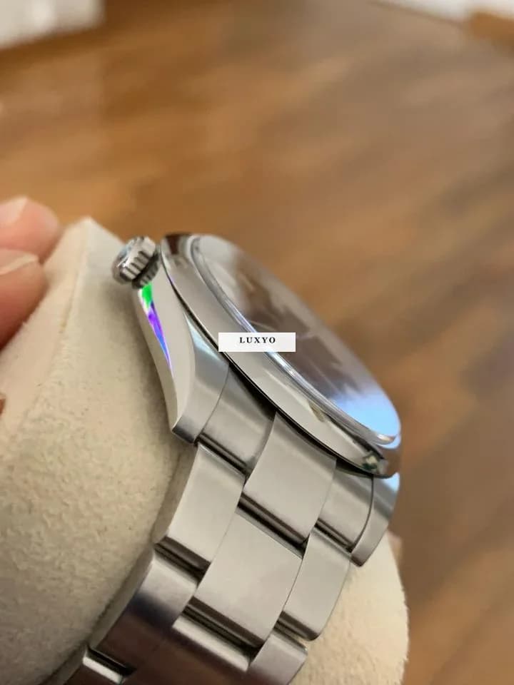 Rolex Oyster Perpetual 41 OP41 blue dial 124300 Full set 2022 - Thumbnail 7