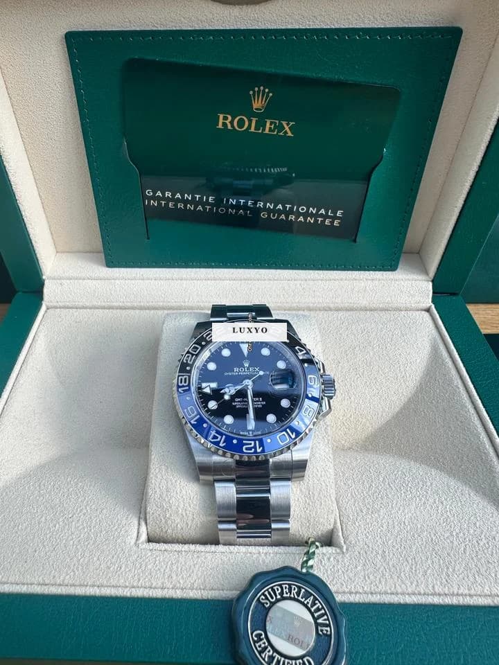Rolex GMT-Master II Rolex GMT-Master II 126710BLNR “Batman” Full Set 2023 unworn - Image 1
