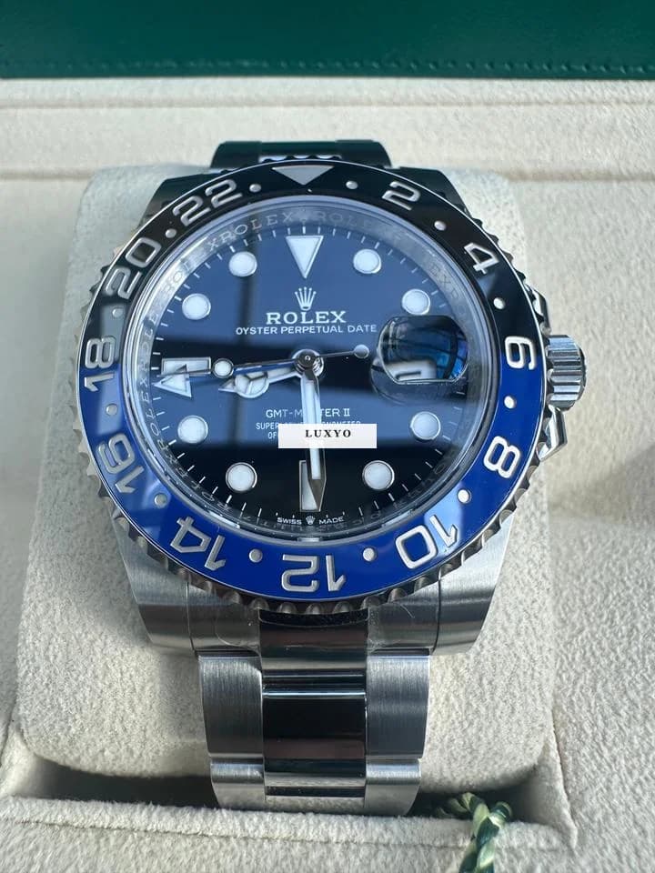 Rolex GMT-Master II Rolex GMT-Master II 126710BLNR “Batman” Full Set 2023 unworn - Thumbnail 2