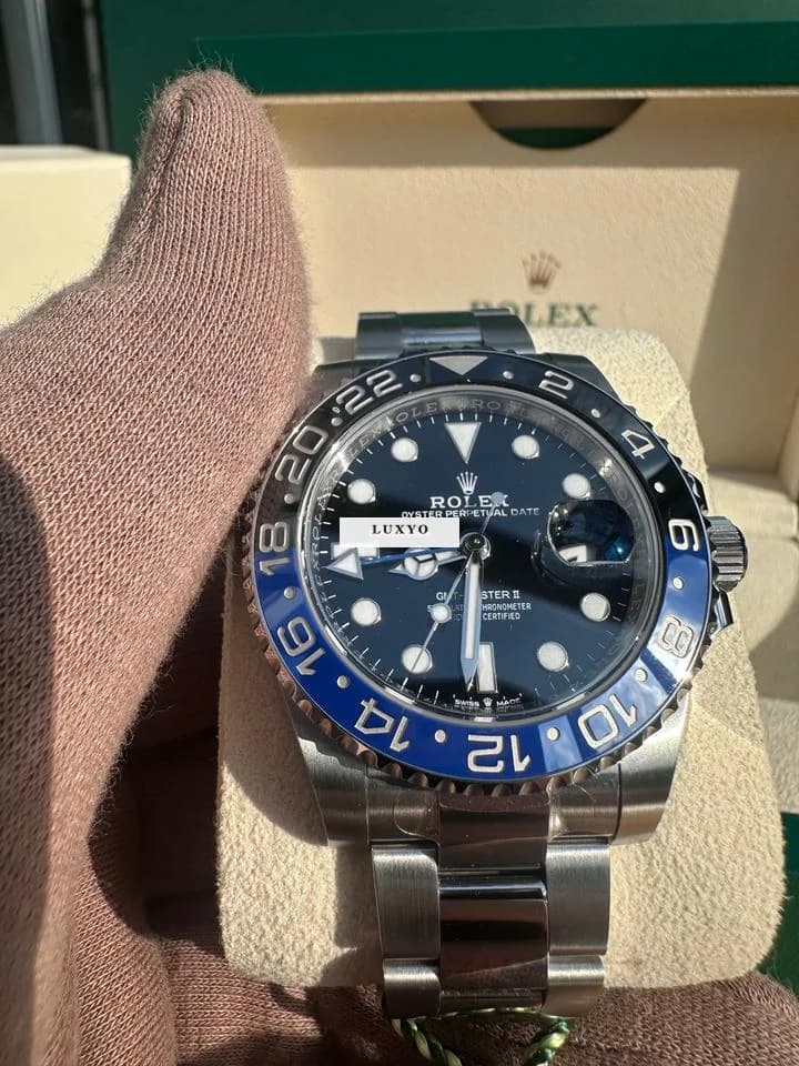 Rolex GMT-Master II Rolex GMT-Master II 126710BLNR “Batman” Full Set 2023 unworn - Thumbnail 7