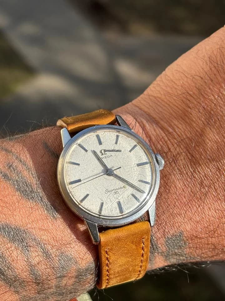 Omega Seamaster 30 Ref. 135.007.066 Cal 286 Running, Great Patina - Thumbnail 2