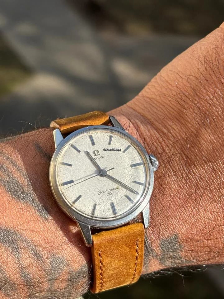 Omega Seamaster 30 Ref. 135.007.066 Cal 286 Running, Great Patina - Thumbnail 6