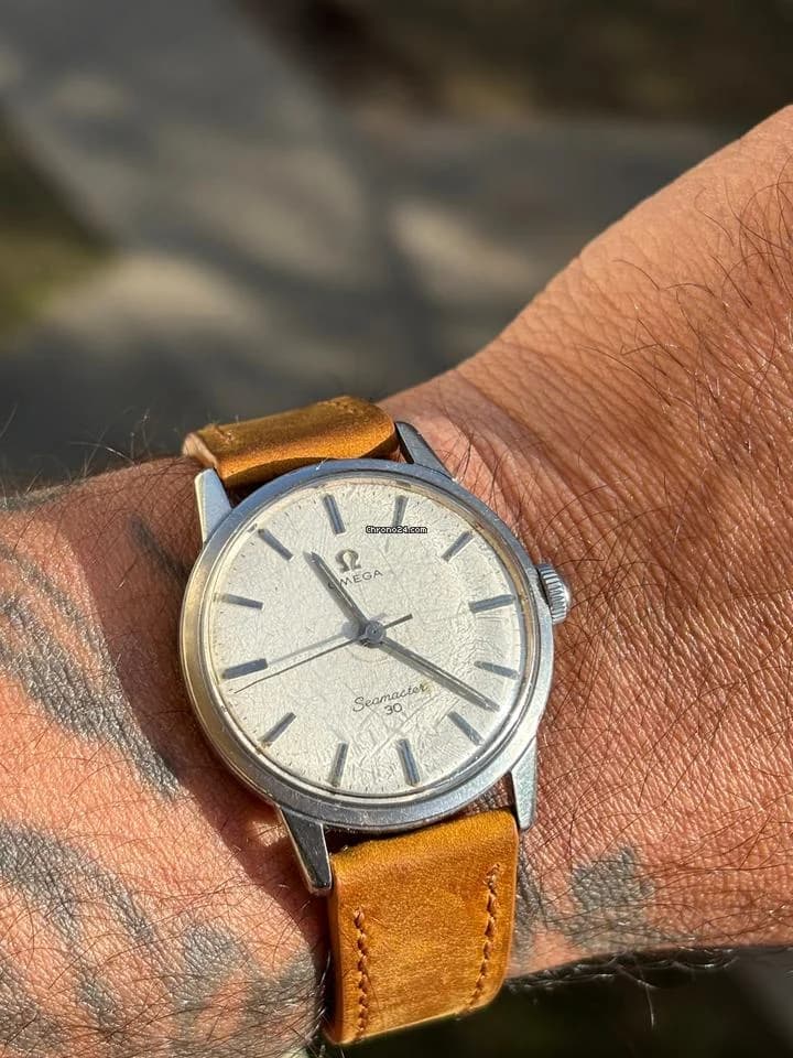 Omega Seamaster 30 Ref. 135.007.066 Cal 286 Running, Great Patina - Thumbnail 8