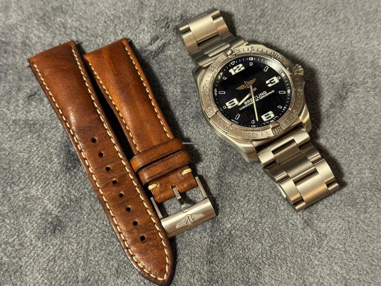 Breitling Aerospace Avantage E79362, 2008, Titanium, good condition - Thumbnail 16