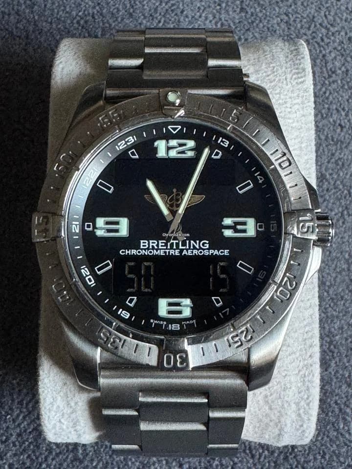 Breitling Aerospace Avantage E79362, 2008, Titanium, good condition - Thumbnail 7