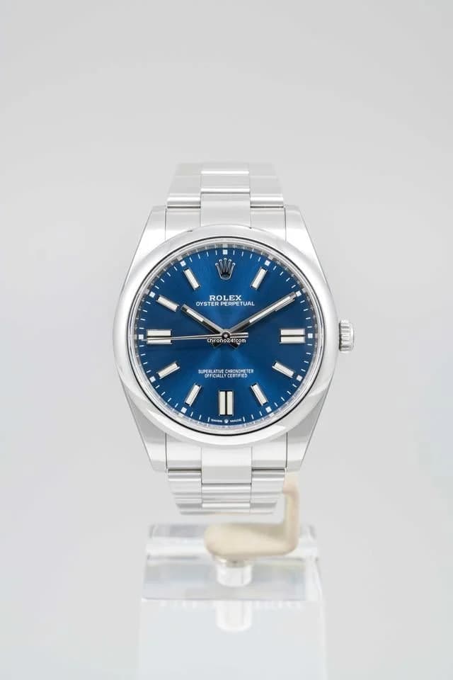 Rolex Oyster Perpetual 41 Blue dial - Thumbnail 2
