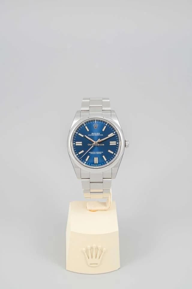 Rolex Oyster Perpetual 41 Blue dial - Thumbnail 3