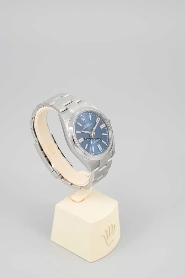 Rolex Oyster Perpetual 41 Blue dial - Thumbnail 5