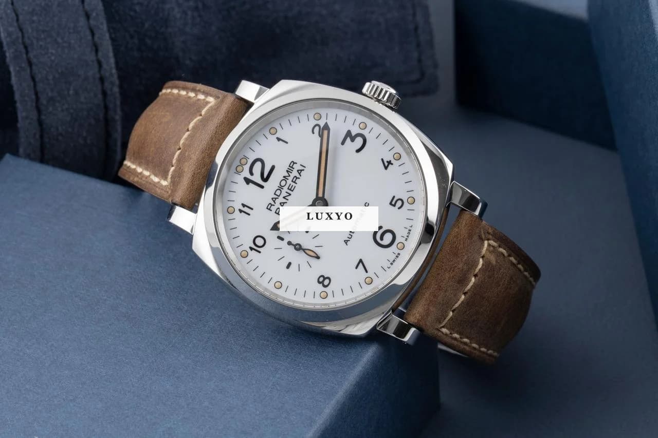 Panerai Radiomir 1940 3 Days Stahl Automatik Ref. PAM00655 Box & Papiere 2020 - Thumbnail 3