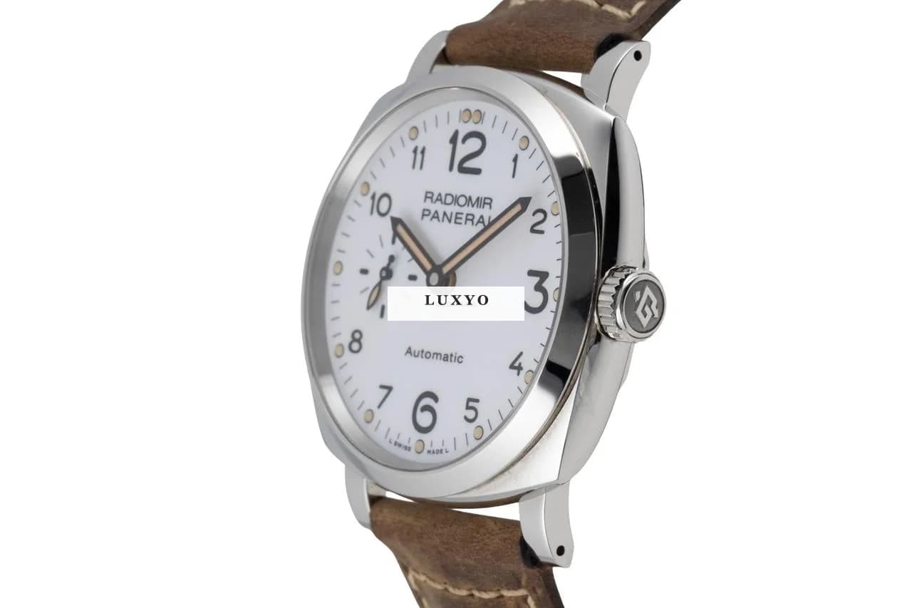 Panerai Radiomir 1940 3 Days Stahl Automatik Ref. PAM00655 Box & Papiere 2020 - Thumbnail 5