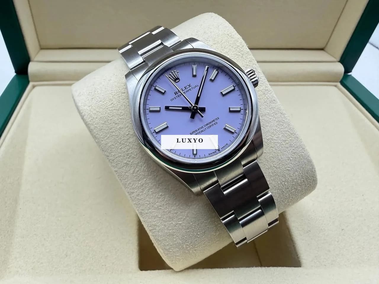 Rolex Oyster Perpetual 31 Jamais portée - Set complet avec garantie - Thumbnail 2