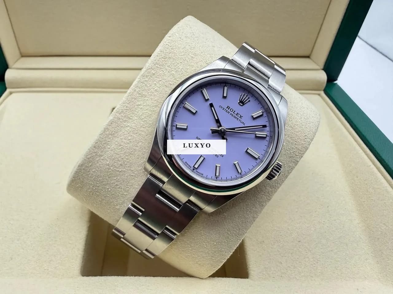 Rolex Oyster Perpetual 31 Jamais portée - Set complet avec garantie - Thumbnail 3